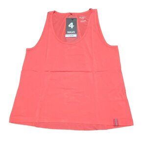 Fourlaps Surge Tank Coral‎ S Women's Racerback Athletic Top NWT Workout